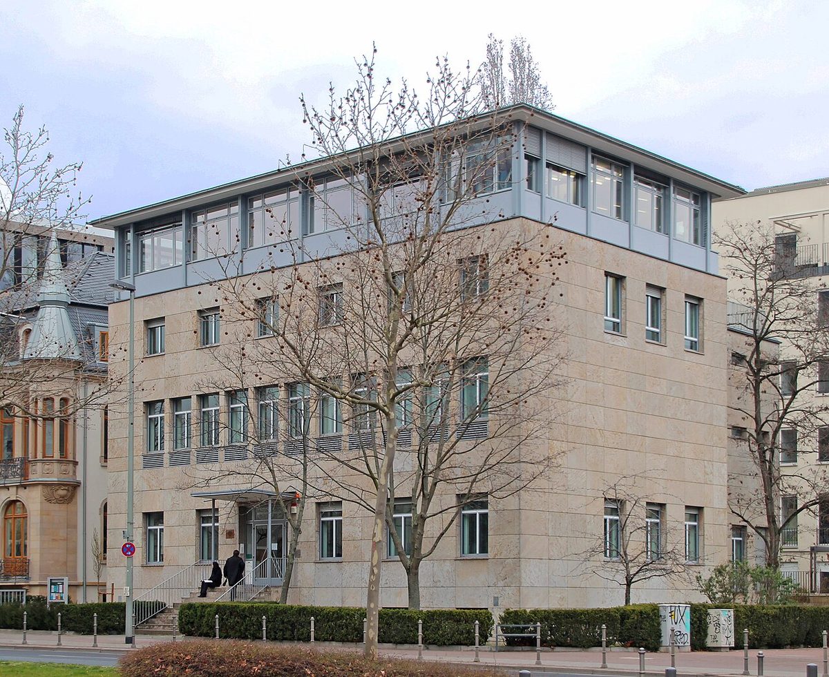 The building of the Institute for Social Research in Frankfurt, home of the Frankfurt School.