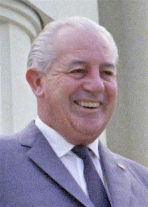 Australian Prime Minister Harold Holt photographed at the 1966 SEATO conference.