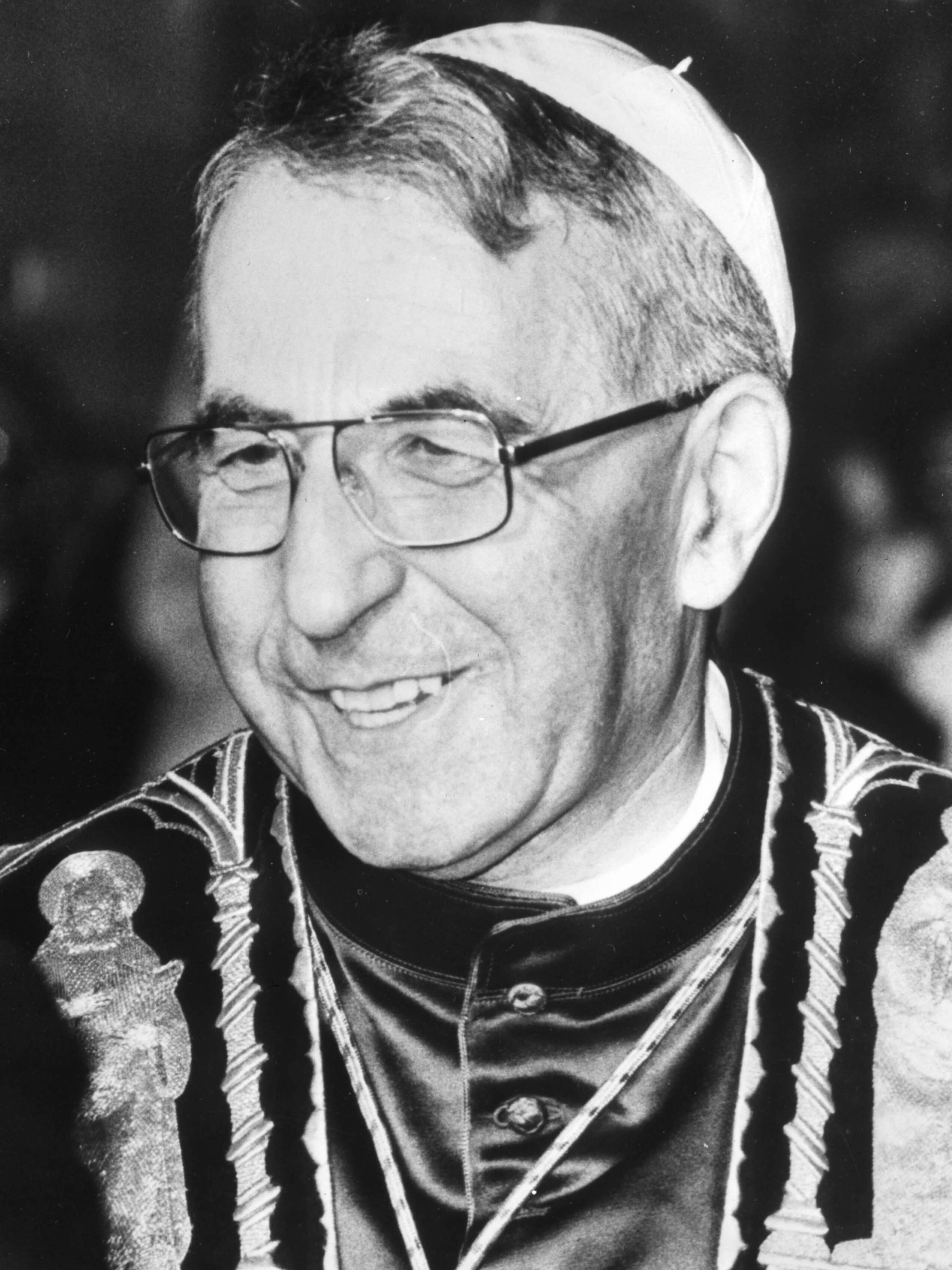 A 1978 portrait of Pope John Paul I (Albino Luciani)